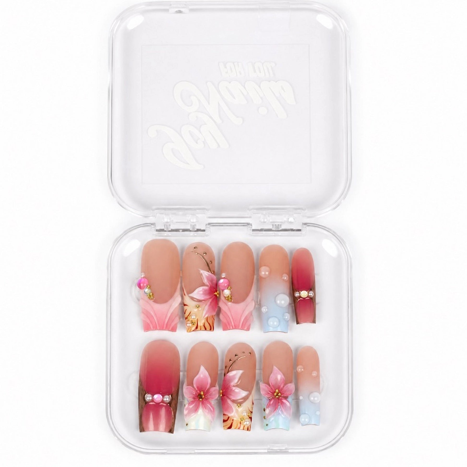 Island Obsession Square - IcyNails4u - THE SHOP
