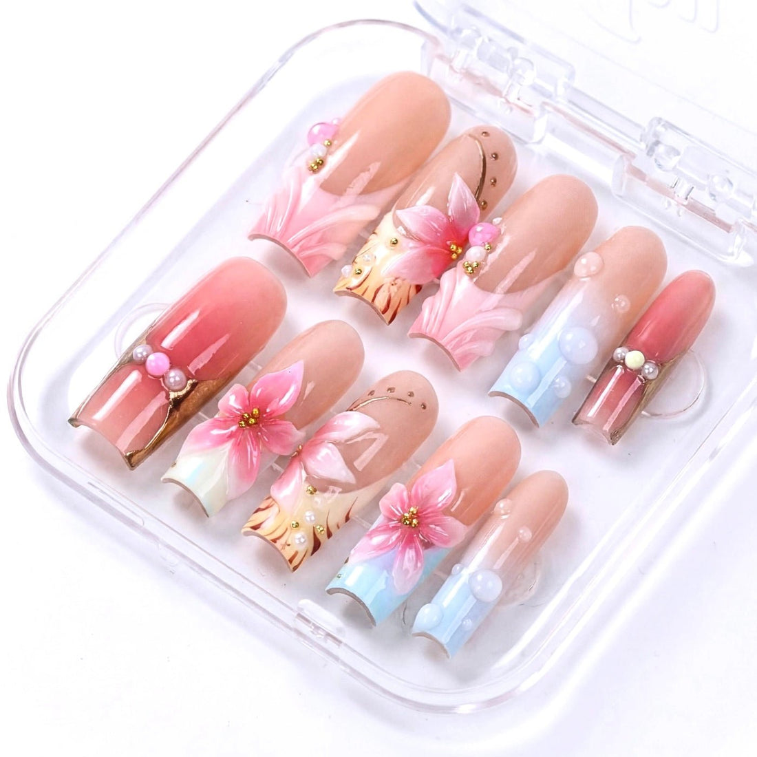 Island Obsession Square - IcyNails4u - THE SHOP